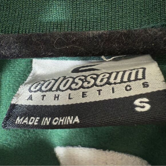 Colosseum Spartans Women’s Michigan State Green Patch Full Zip Jacket Small - Picture 3 of 6